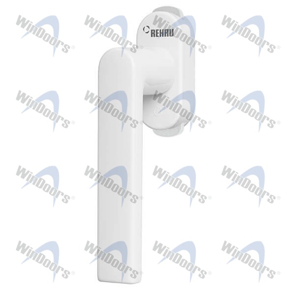 LINEA DESIGN KISI оконная ручка с блокировкой. Цвет серебро.