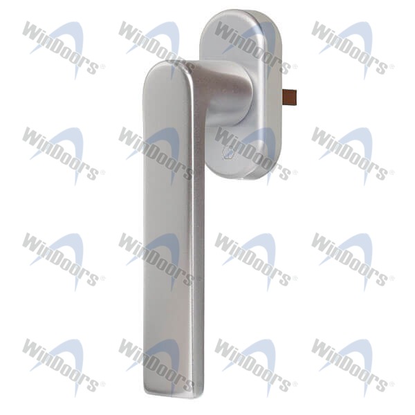 LINEA DESIGN KISI оконная ручка с блокировкой. Цвет коричневый.